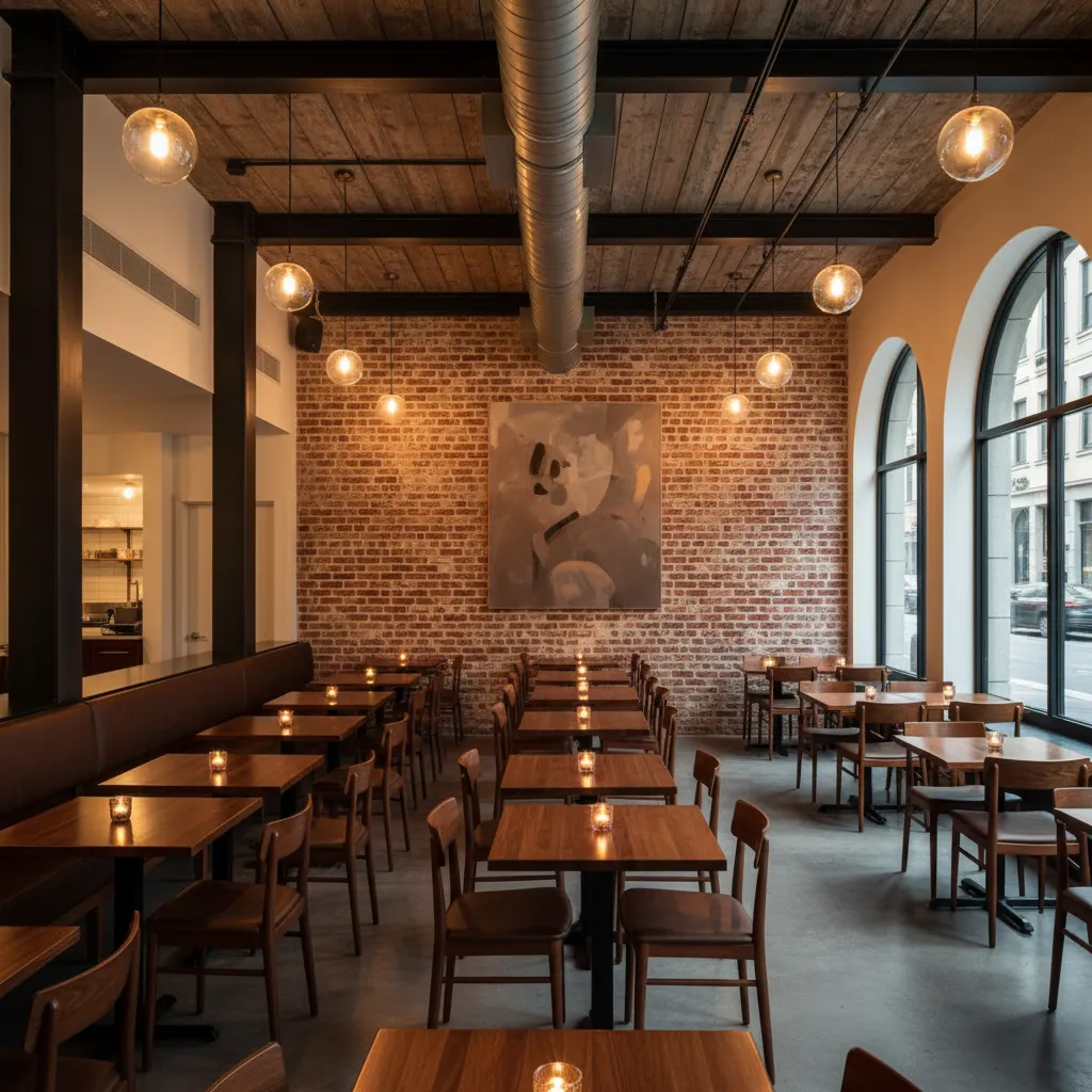 Reforma de local — interior de restaurante
